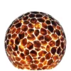 Bol Turtle gold capiz 40 cm