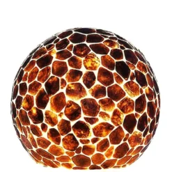 Bol Turtle gold capiz 40 cm