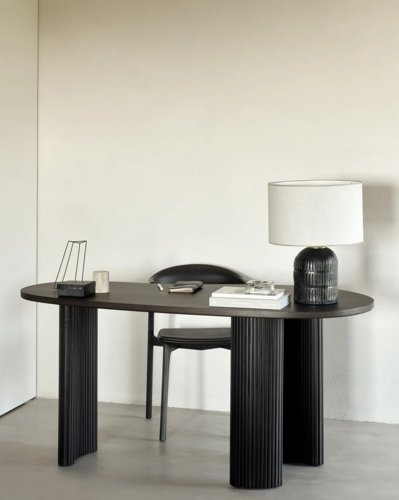Boomerang bureau 200 - donker mahonie