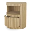 Boomerang bureau ladekast eiken