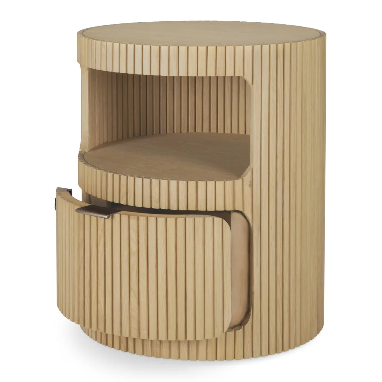 Boomerang bureau ladekast eiken