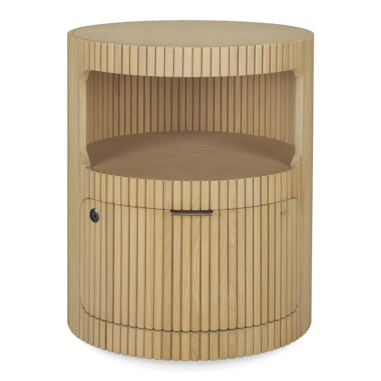 Boomerang bureau ladekast eiken