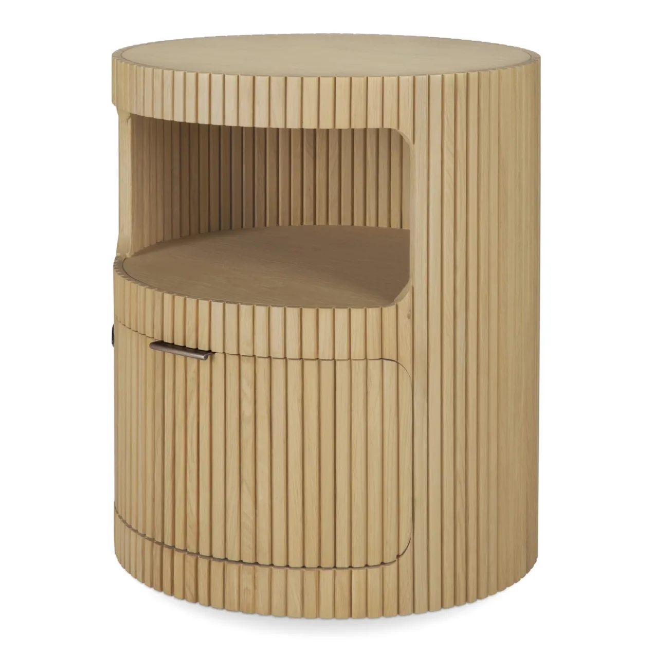 Boomerang bureau ladekast eiken
