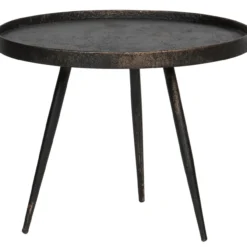 Bounds bijzettafel l hout/metaal antique goud 44xo58 cm