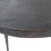 Bounds bijzettafel xl hout/metaal antique goud 40xo76 cm