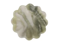 Bowl Flower marble himalayan green
