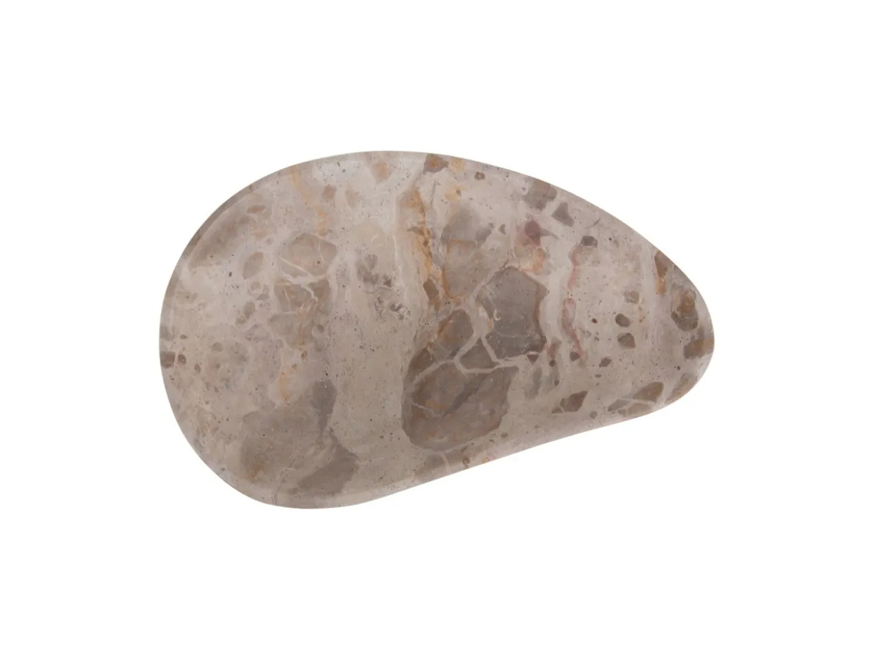 Bowl Organic marble brown