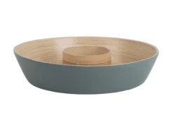 Bowl Puro chip & dip bamboo jungle green