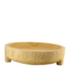 Bowl round paulownia