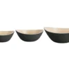 Bowl set Puro Oval bamboo black