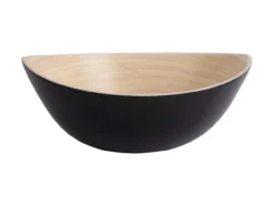 Bowl set Puro Oval bamboo black
