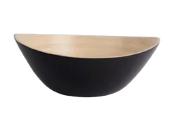 Bowl set Puro Oval bamboo black