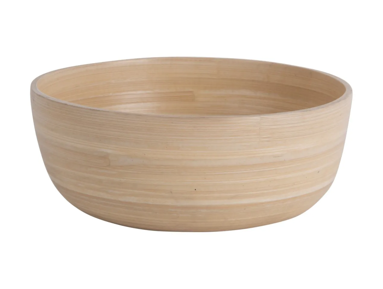 Bowl set Puro Round bamboo natural