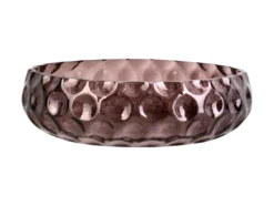 Bowl Speckles glass large chocolate brown