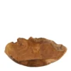 Bowl waxed teak