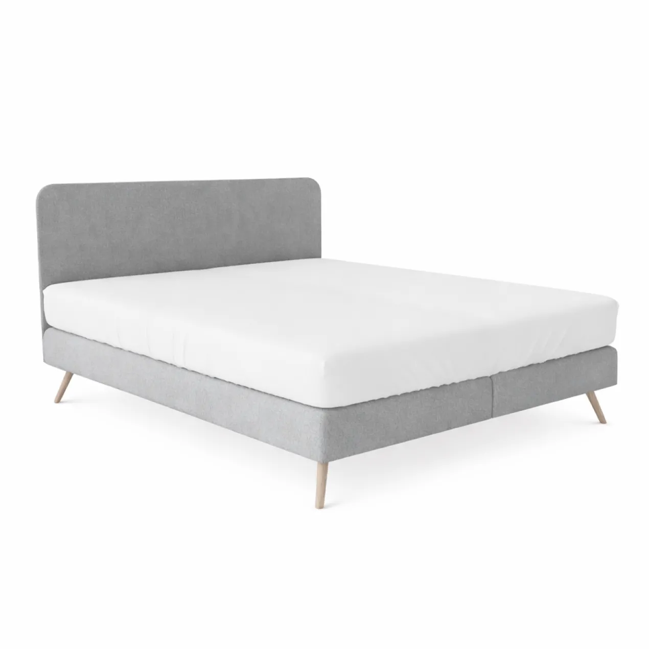 Boxspring Bjordal Grey 140x210