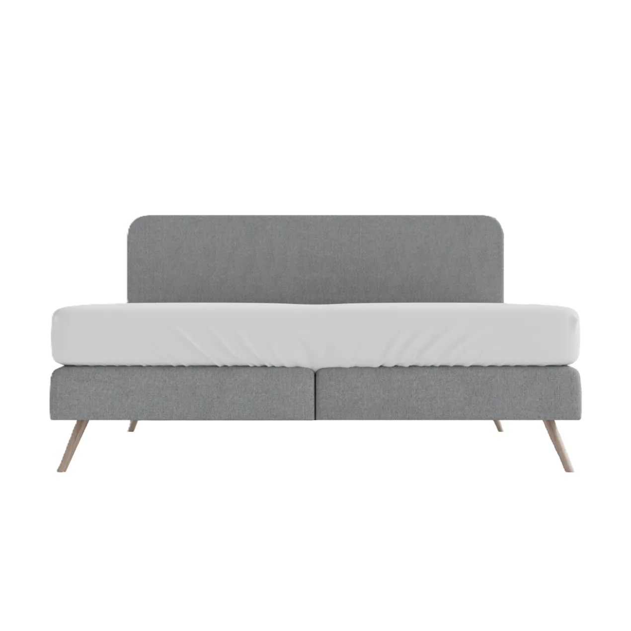 Boxspring Bjordal Grey 160x210