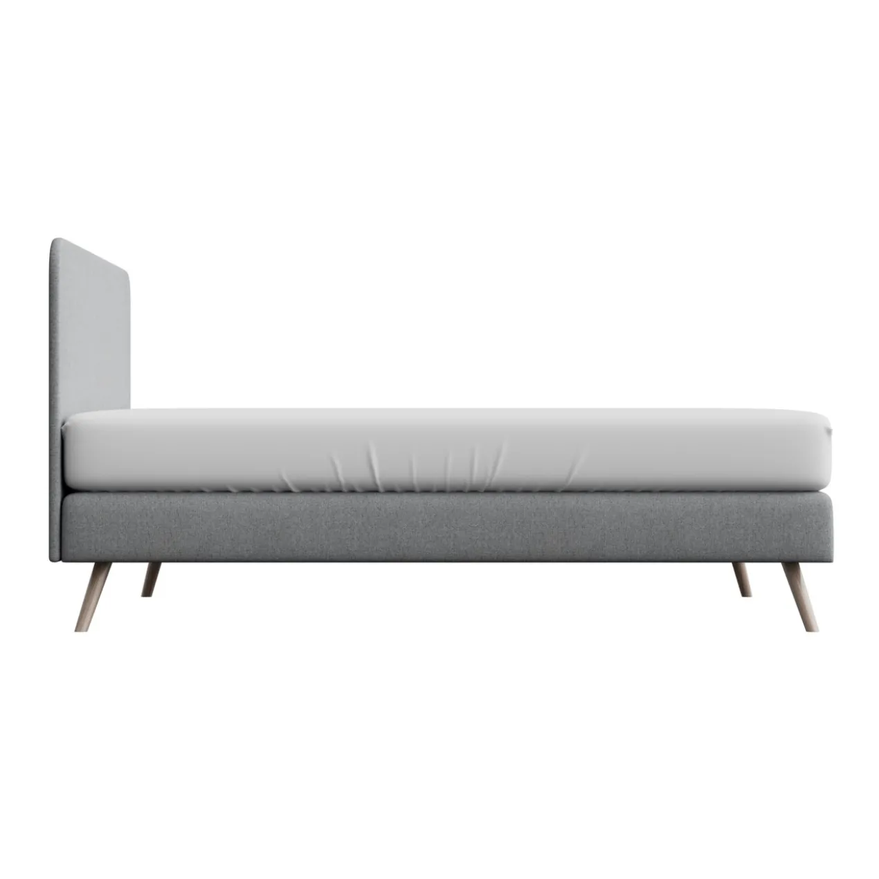 Boxspring Bjordal Grey 160x210