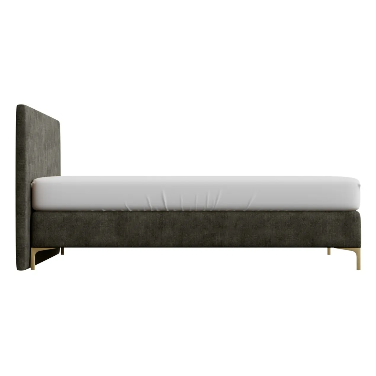 Boxspring Sparkle Velvet Hunter 160x210 cm