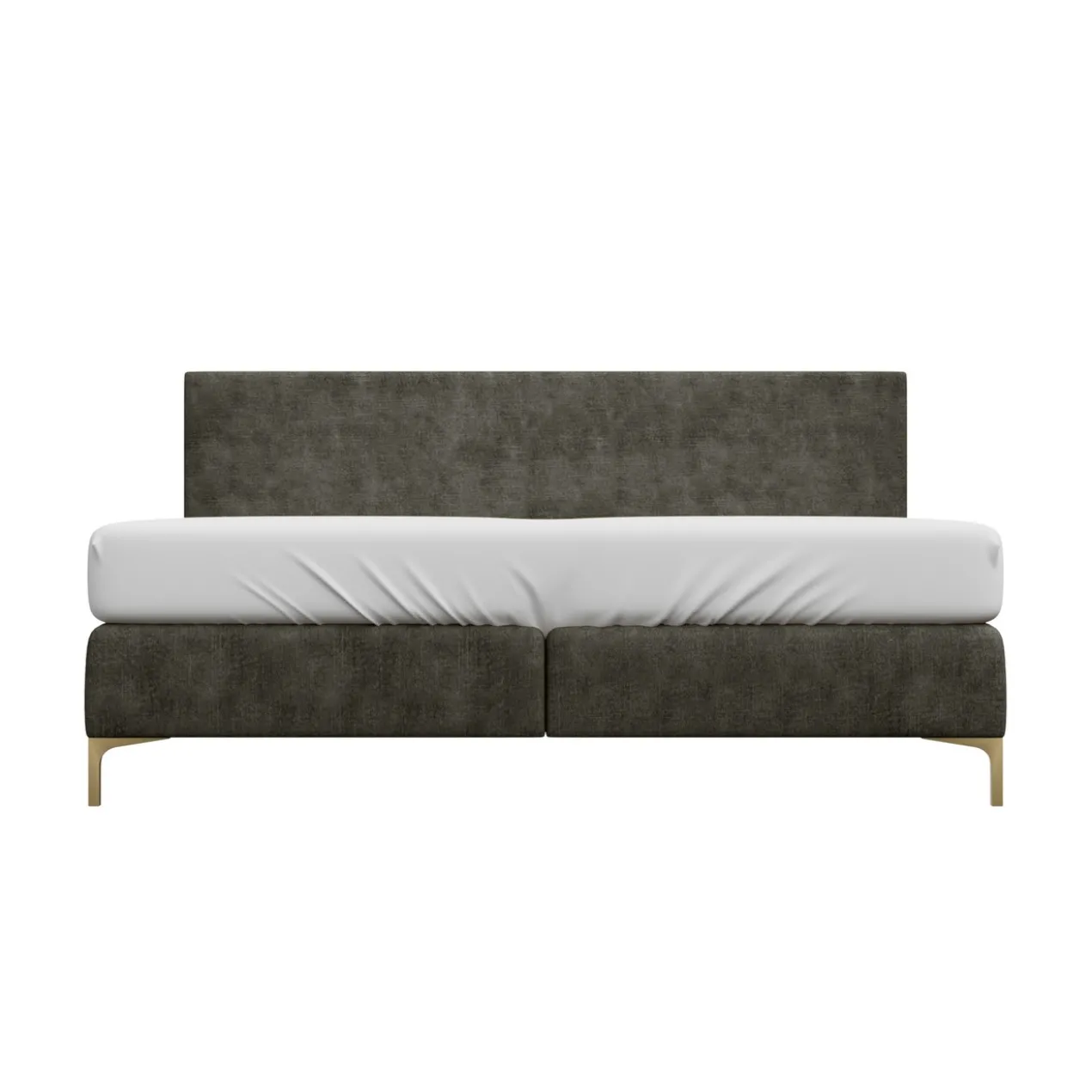 Boxspring Sparkle Velvet Hunter 160x210 cm