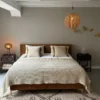 Boxspring Sparkle Velvet Hunter 180x210 cm