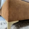 Boxspring Sparkle Velvet Natural 140x200 cm