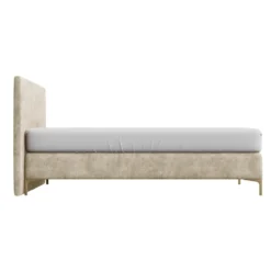 Boxspring Sparkle Velvet Natural 140x200 cm