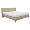 Boxspring Sparkle Velvet Natural 160x210 cm