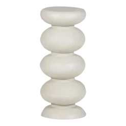 Brilo bijzettafel metaal creme