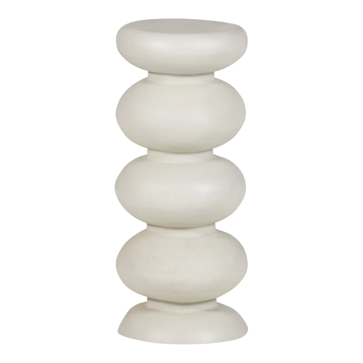 Brilo bijzettafel metaal creme