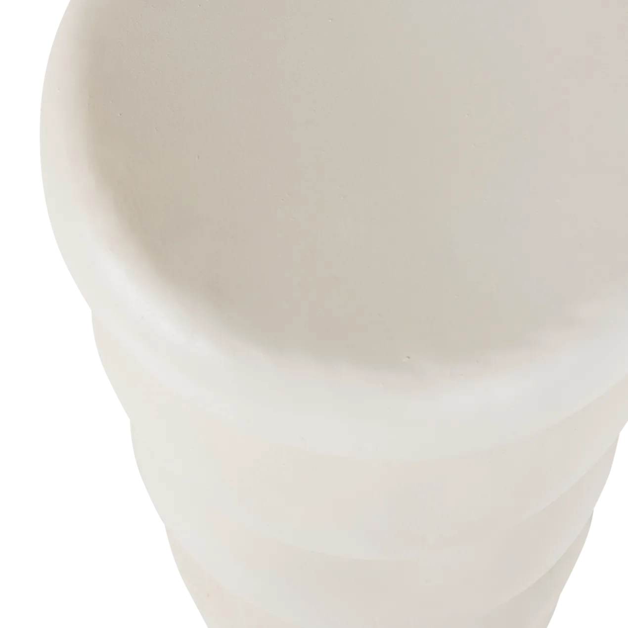 Brilo bijzettafel metaal creme