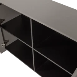 Brock dressoir 200 cm essen fineer warmgrijs [fsc]