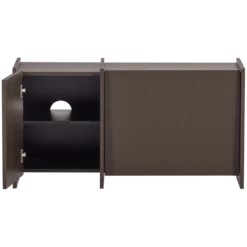Brock tv meubel 102 cm essen fineer middenbruin [fsc]