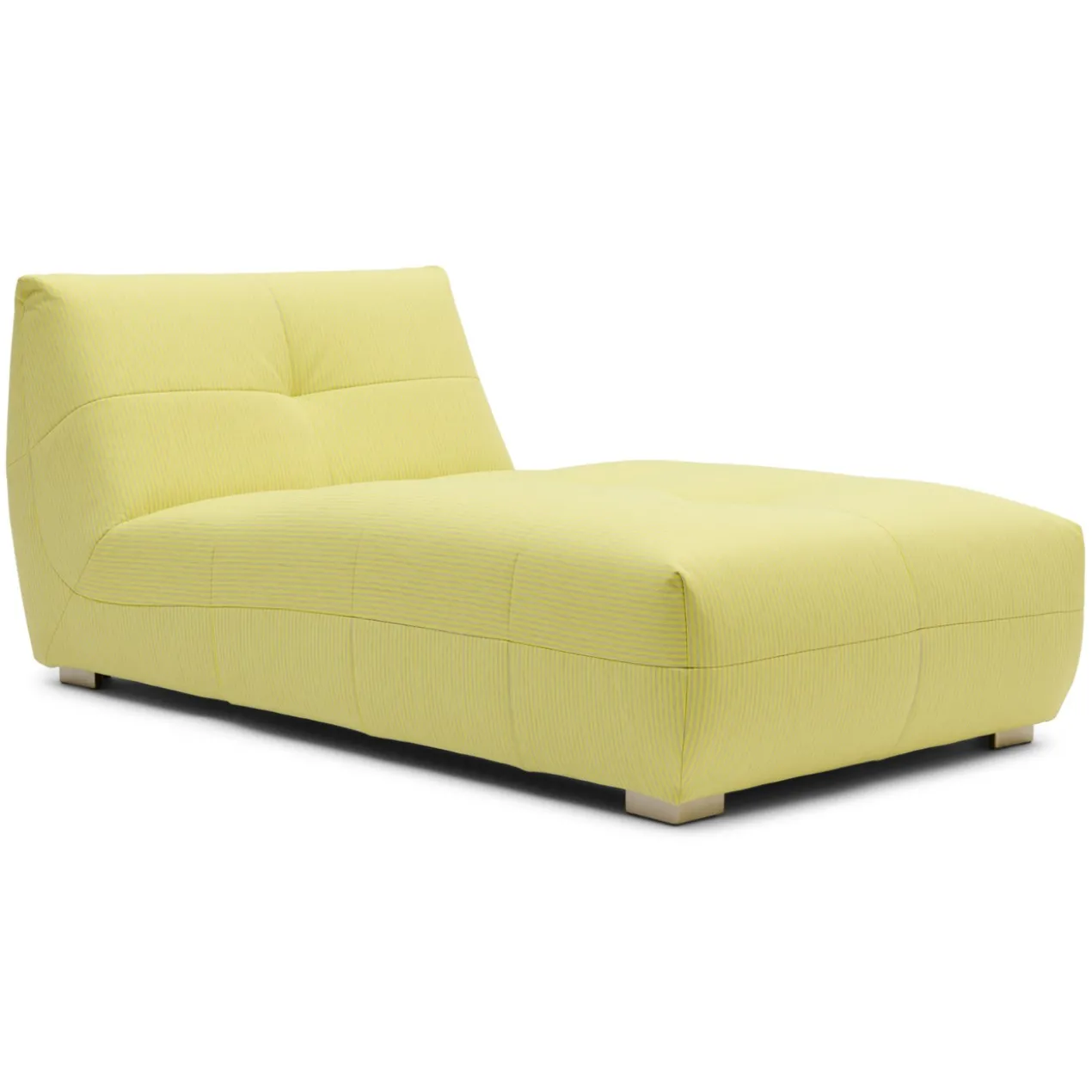 Buitendivan Flynn XL pinstripe geel