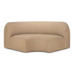 Bulky modulaire sofa - 90° hoekelement - light sepia