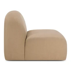Bulky modulaire sofa - 1 seat - light sepia