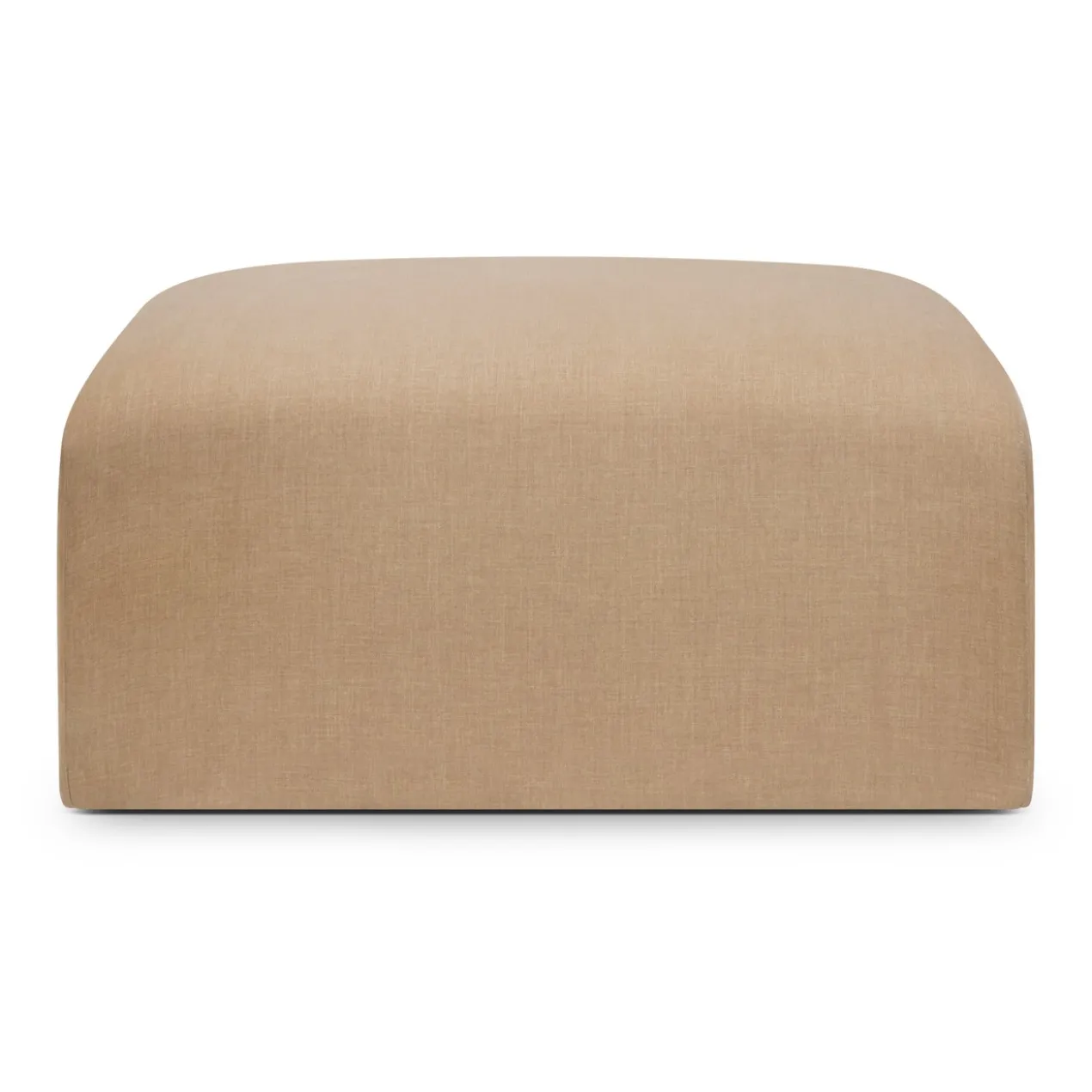 Bulky modulaire sofa - voetenbank - light sepia