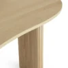 Bureau Boomerang 200 cm eiken
