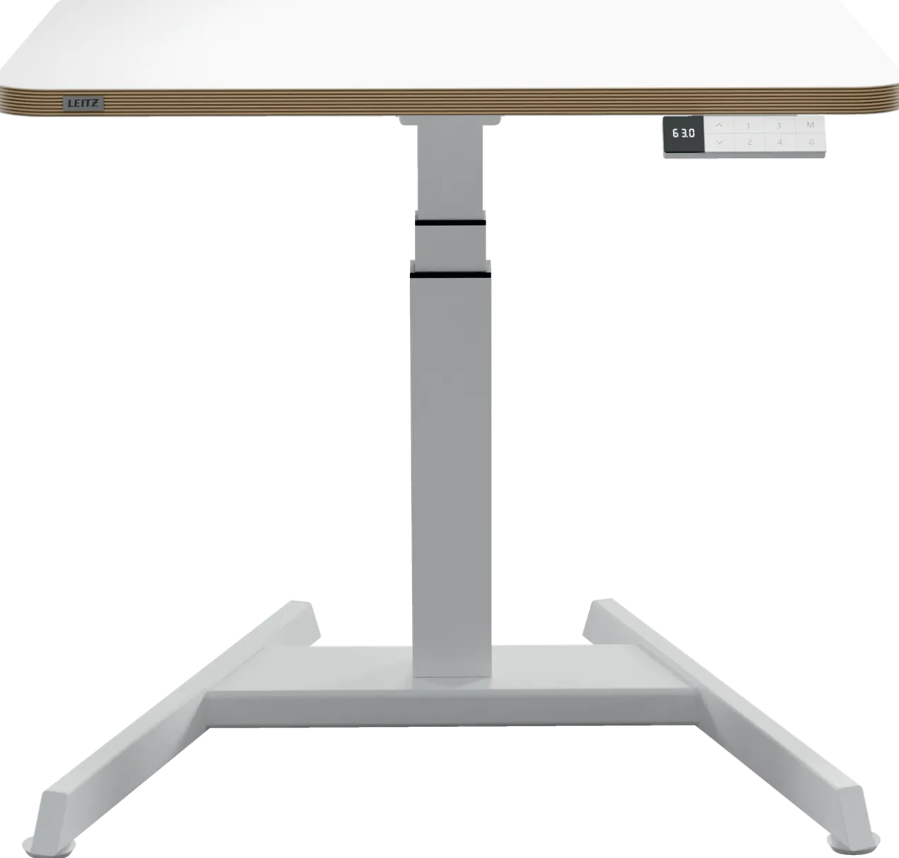 Bureau elektrisch Zit-Sta 80x60 cm wit