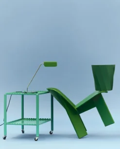 Bureaulamp Apex emerald green
