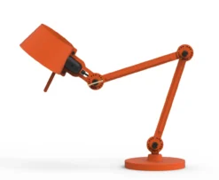 Bureaulamp Bolt 2 arms striking klein orange
