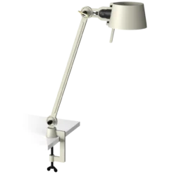 Bureaulamp Bolt met klem 1 arm ash grey