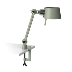 Bureaulamp Bolt met klem small 1 arm klein flux green