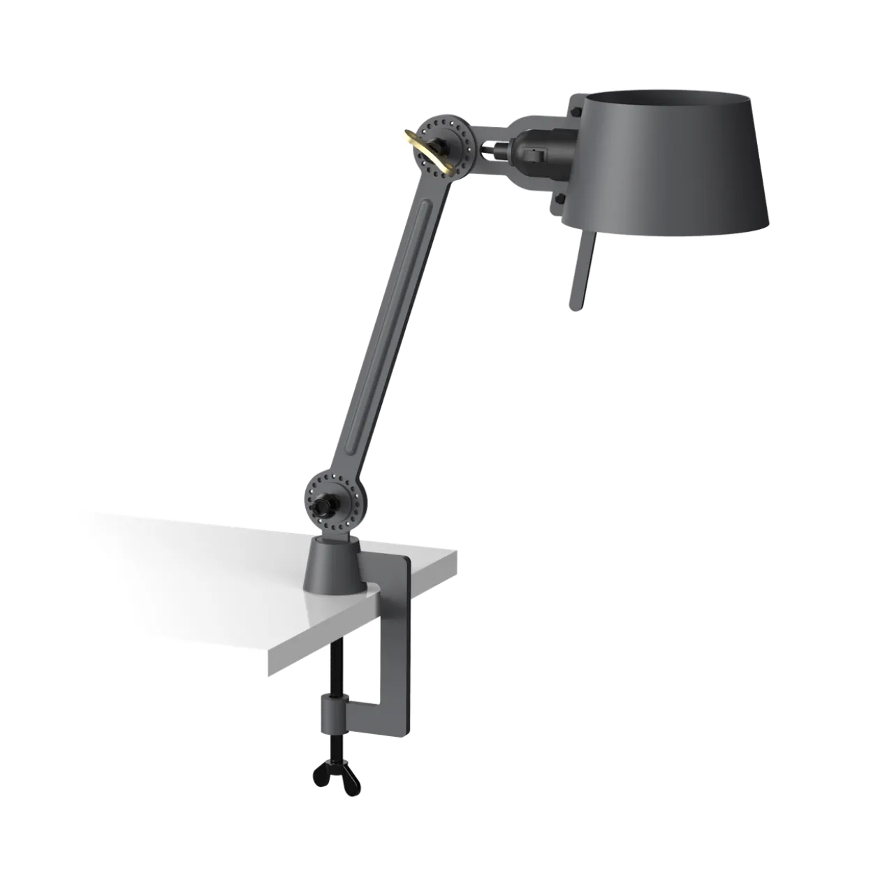 Bureaulamp Bolt met klem small 1 arm klein midnight grey