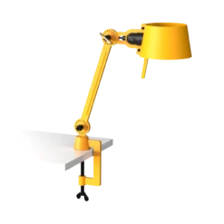 Bureaulamp Bolt met klem small 1 arm klein sunny yellow
