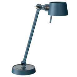 Bureaulamp Bolt met voet 1 arm thunder blue