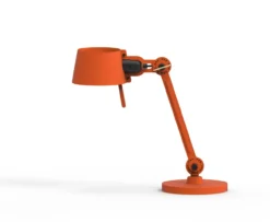 Bureaulamp Bolt small 1 arm striking orange