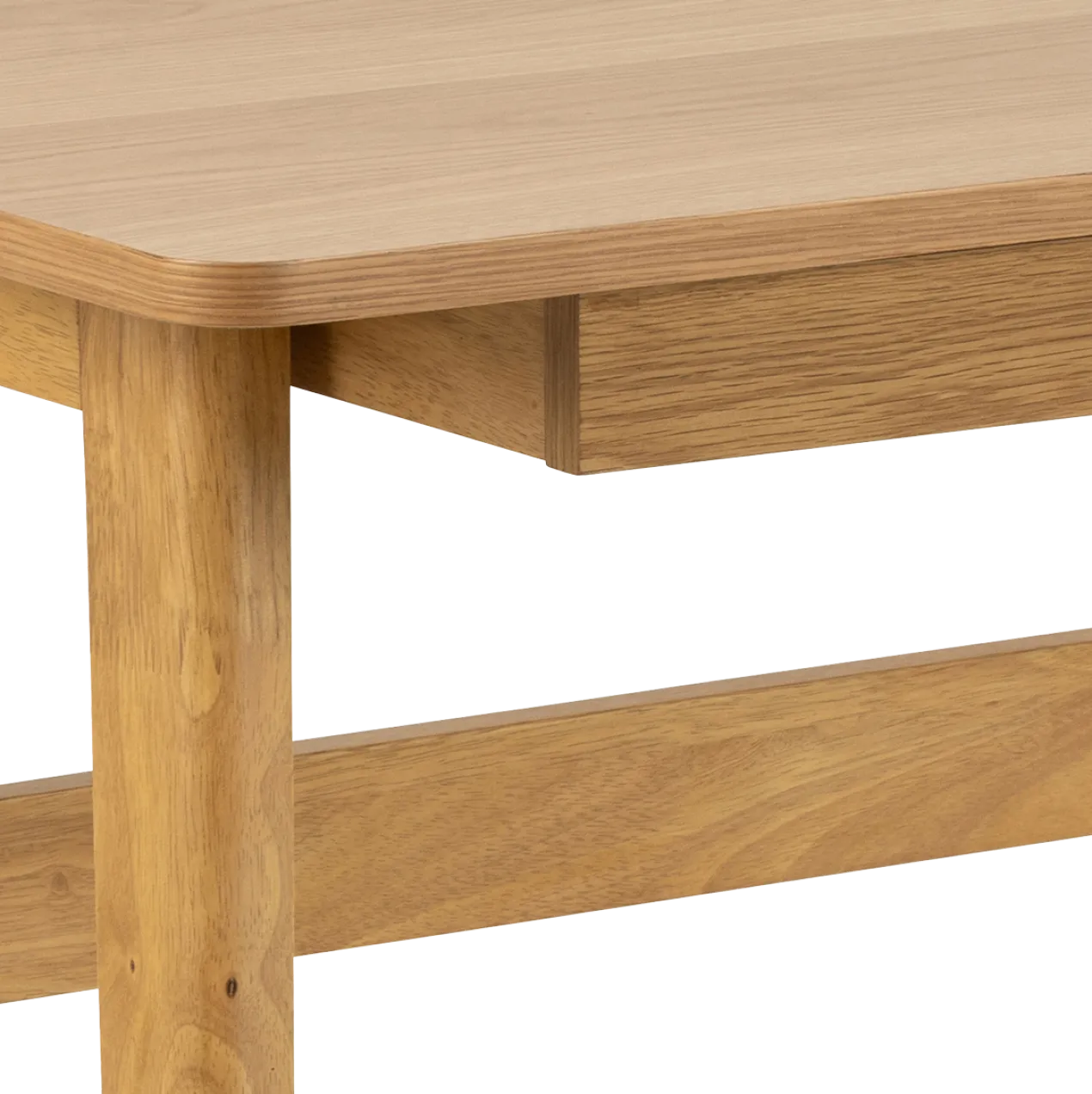 Bureau Lisanna naturel met lade 120x60 cm
