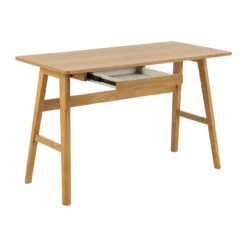 Bureau Lisanna naturel met lade 120x60 cm
