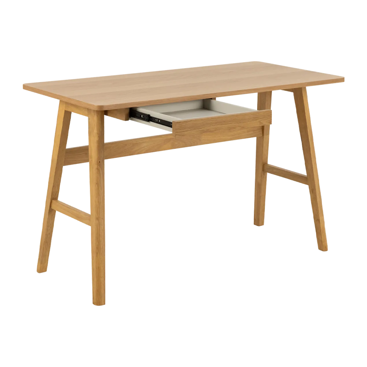 Bureau Lisanna naturel met lade 120x60 cm
